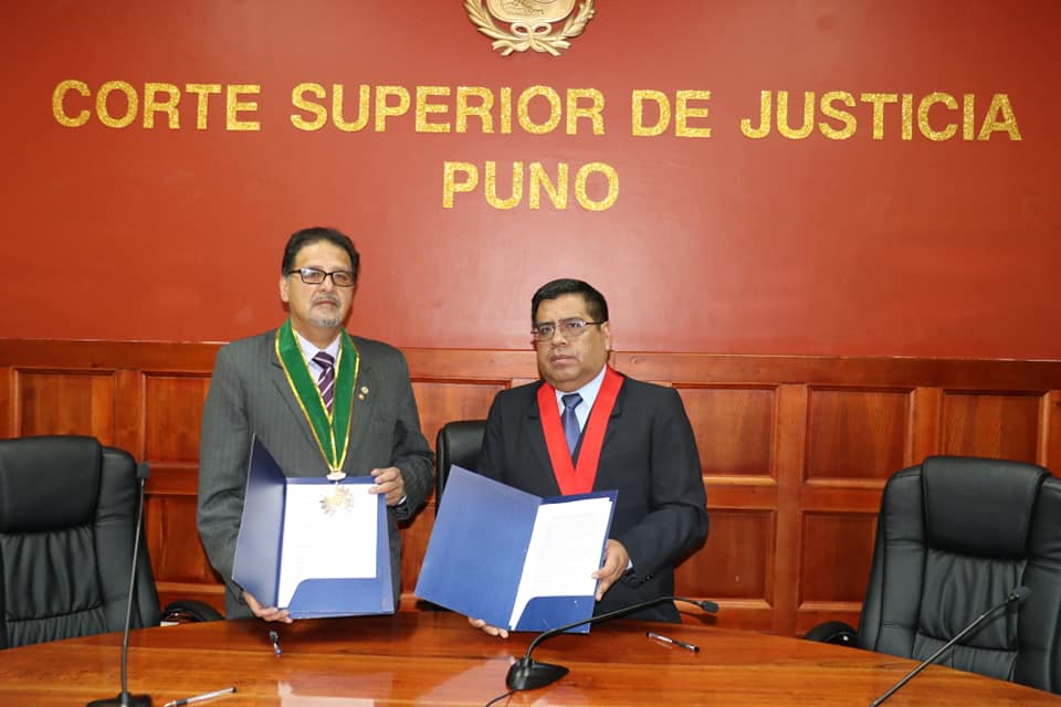 PODER JUDICIAL Y COLEGIO DE ABOGADOS SUSCRIBEN CONVENIO MARCO DE COOPERACIÓN INTERINSTITUCIONAL